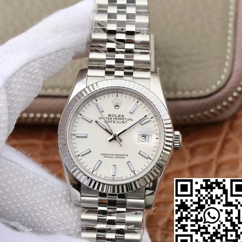 36MM Rolex Stainless Steel Datejust Factory GM 0524